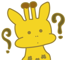 Giraffe-Momo sticker #12198914