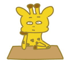 Giraffe-Momo sticker #12198924