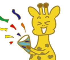 Giraffe-Momo sticker #12198926
