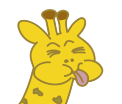Giraffe-Momo sticker #12198930