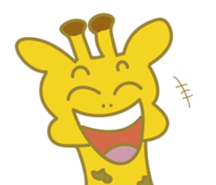 Giraffe-Momo sticker #12198933