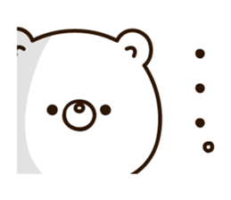 White bear Standard version sticker #12199474