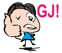 Us, Elementary school students sticker #12199551