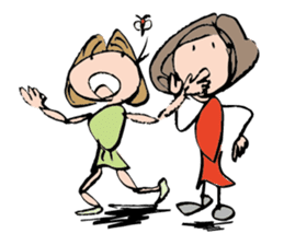 Us, Elementary school students sticker #12199561