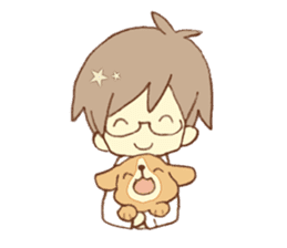 Doctor spends weekend with his dog sticker #12200371