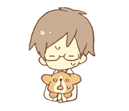 Doctor spends weekend with his dog sticker #12200378