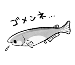 Various Medaka of stickers sticker #12200602