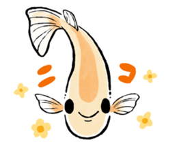 Various Medaka of stickers sticker #12200614