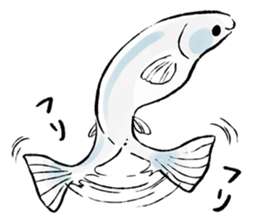 Various Medaka of stickers sticker #12200618