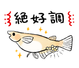 Various Medaka of stickers sticker #12200626