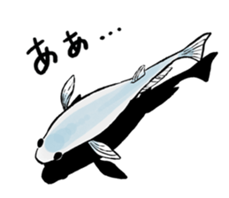 Various Medaka of stickers sticker #12200628