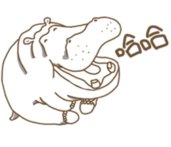 Dou Zi Round and girl iki sticker #12200649