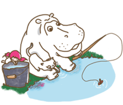 Dou Zi Round and girl iki sticker #12200668