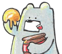 bear and me sticker #12200718