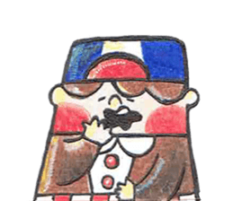 bear and me sticker #12200737