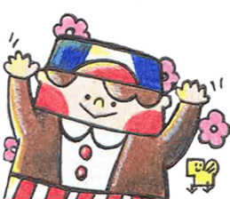 bear and me sticker #12200738
