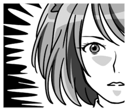 a blonde girl sticker #12201272