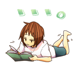 Girl of a JITO eye sticker #12201340