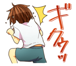 Girl of a JITO eye sticker #12201352