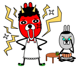 Daily bunnies sticker #12201661