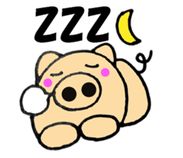 pig that can be uaed2 sticker #12201943