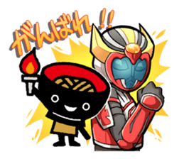 Iron Hero Ganriser Heroes sticker #12202079