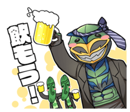 Iron Hero Ganriser Heroes sticker #12202111