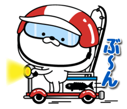 Cat to the fishing NO.2 sticker #12202655