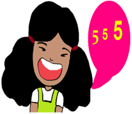 Four girls. Wow Wow sticker #12203329