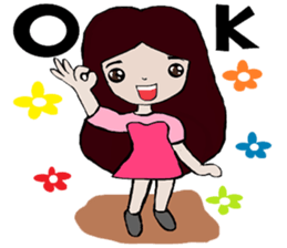 Four girls. Wow Wow sticker #12203339