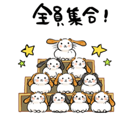fluffy Rabbit mohumohu sticker #12203707