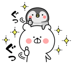 Bears and penguins sticker #12203804