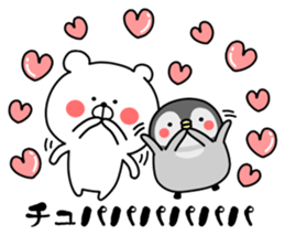 Bears and penguins sticker #12203810