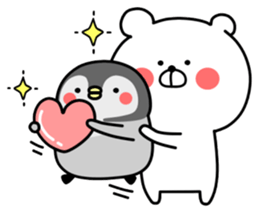 Bears and penguins sticker #12203811