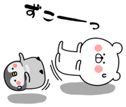 Bears and penguins sticker #12203820