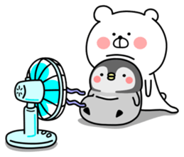 Bears and penguins sticker #12203822