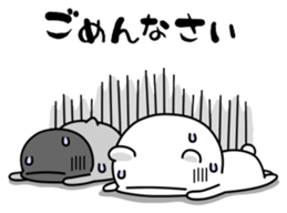 Bears and penguins sticker #12203828