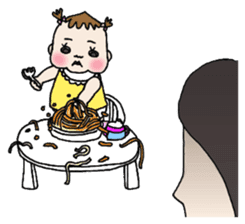 She is still pretty little baby girl sticker #12203960