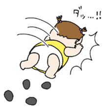 She is still pretty little baby girl sticker #12203963