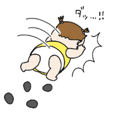 She is still pretty little baby girl sticker #12203963