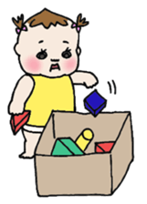 She is still pretty little baby girl sticker #12203965