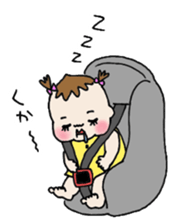 She is still pretty little baby girl sticker #12203969