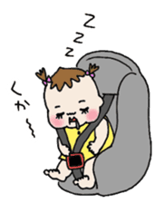 She is still pretty little baby girl sticker #12203969