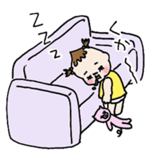 She is still pretty little baby girl sticker #12203970