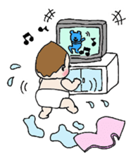 She is still pretty little baby girl sticker #12203975