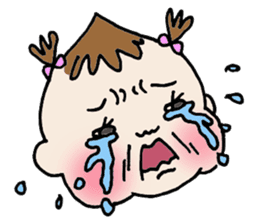 She is still pretty little baby girl sticker #12203976