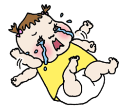 She is still pretty little baby girl sticker #12203977