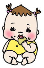 She is still pretty little baby girl sticker #12203979