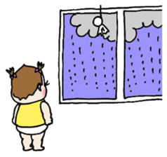 She is still pretty little baby girl sticker #12203984