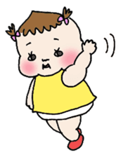 She is still pretty little baby girl sticker #12203991